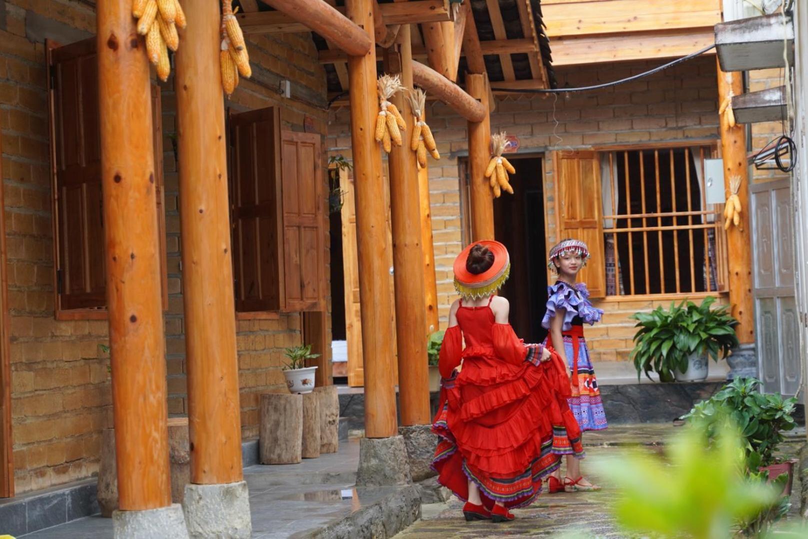 Tom Tep Homestay Ha Giang Exteriör bild