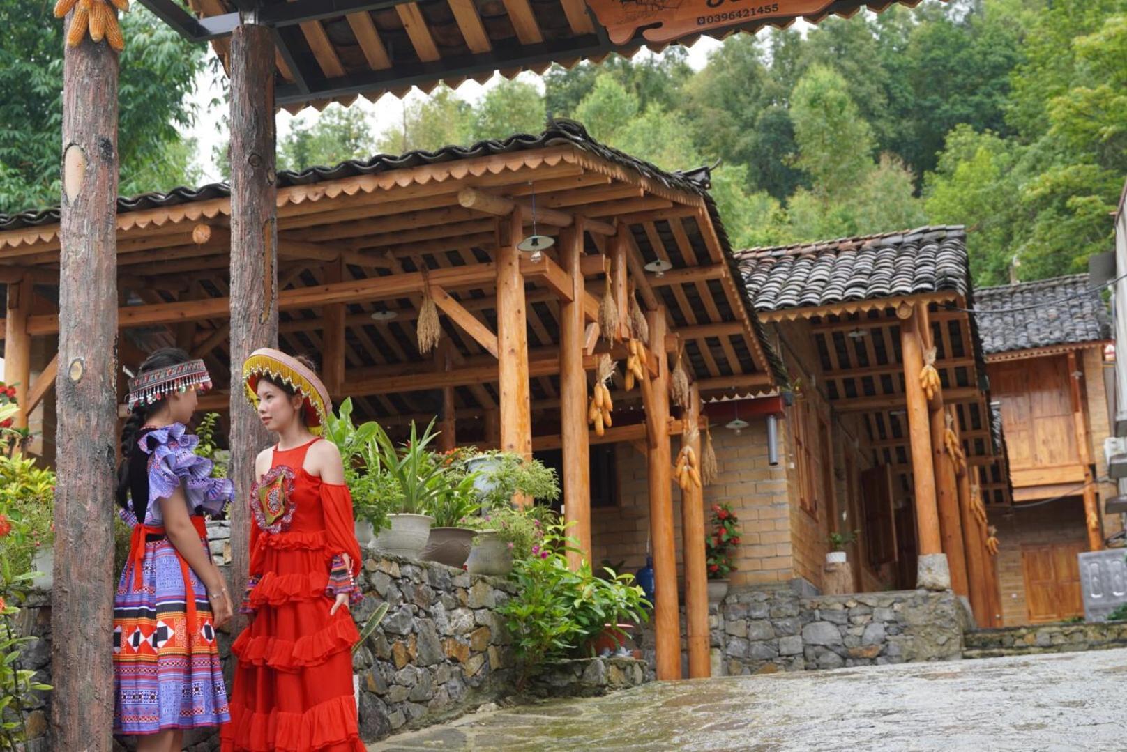 Tom Tep Homestay Ha Giang Exteriör bild