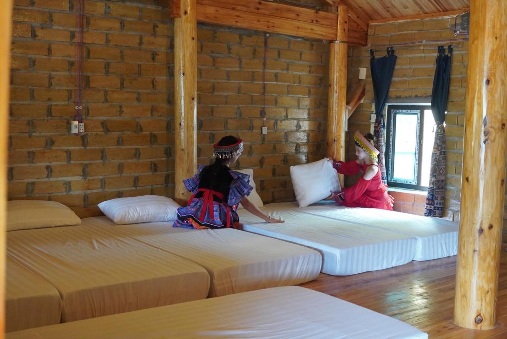 Tom Tep Homestay Ha Giang Exteriör bild