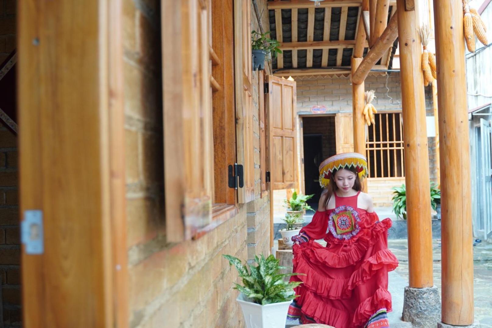 Tom Tep Homestay Ha Giang Exteriör bild