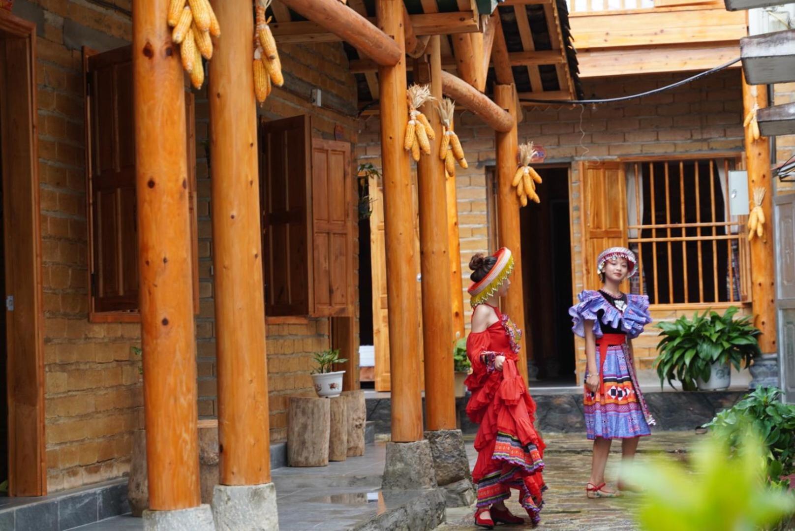 Tom Tep Homestay Ha Giang Exteriör bild