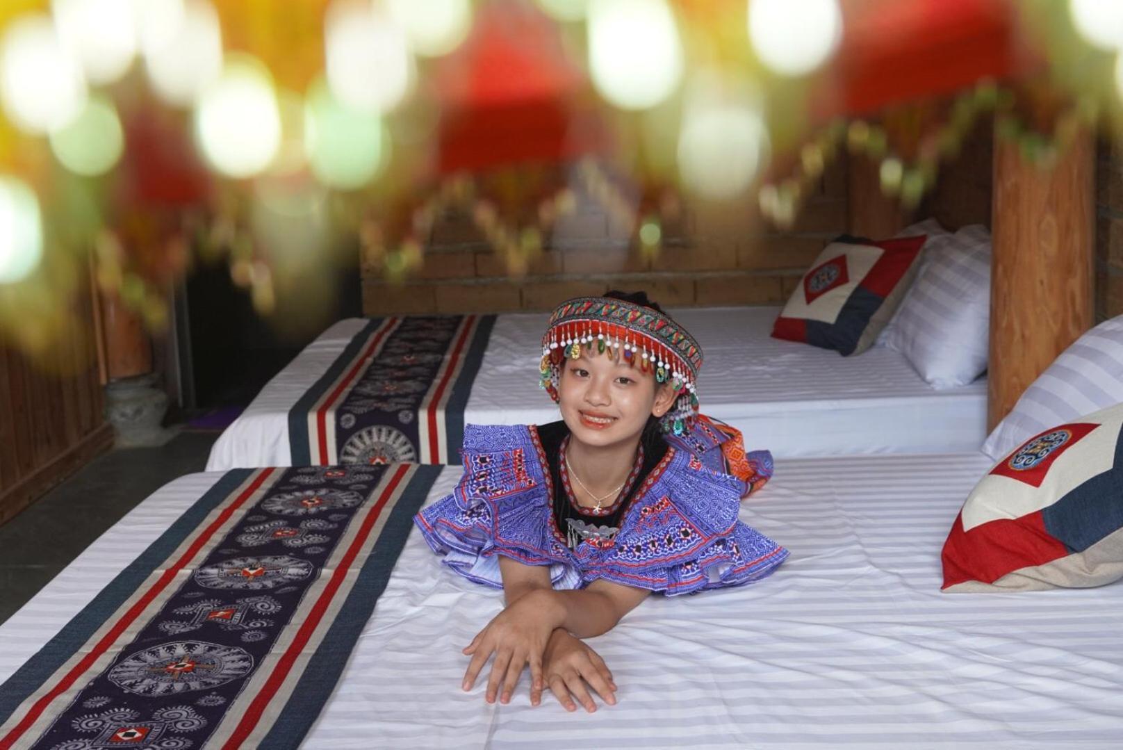 Tom Tep Homestay Ha Giang Exteriör bild