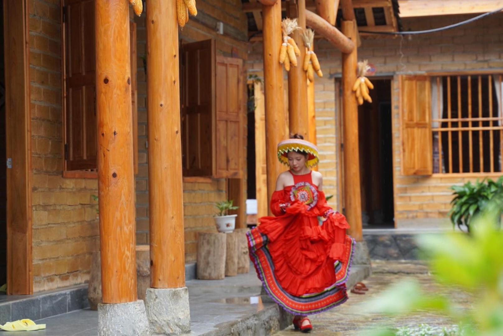 Tom Tep Homestay Ha Giang Exteriör bild