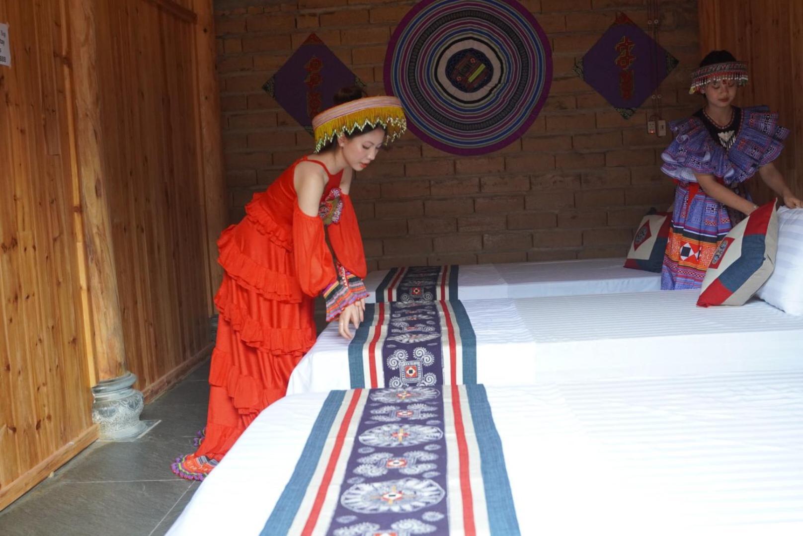 Tom Tep Homestay Ha Giang Exteriör bild